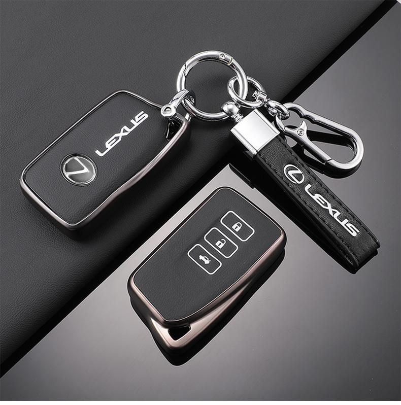 XBE2 TPU Leather Car Remote Key Cover Case Shell For Lexus NX GS RX IS ES GX LX RC 200 250 350 LS 450H 300H Keychain Accessories