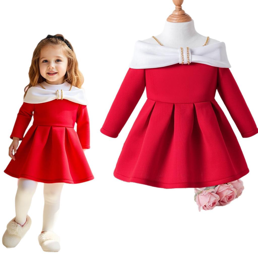 Rochie la modă pentru fete 2025, vară pentru copii, drăguță, cu bretele, cu un umăr