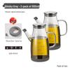 Ru Han Non-Drip Heat-Resistant Glass Oil Pot