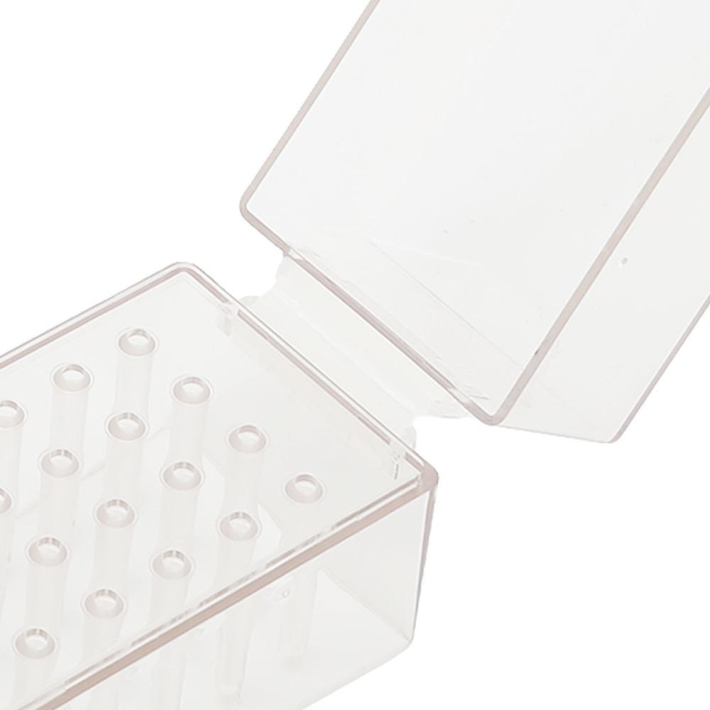 Clear Acrylic Nail Drill Bit Holder Transparent Nail Tool Container  Drill Bit Classification