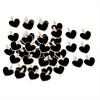 20pcs Heart-Shaped Wooden Clips | Photo Wall, Greeting Card, and Mosquito Net Clips for Wedding and Sticky Notes