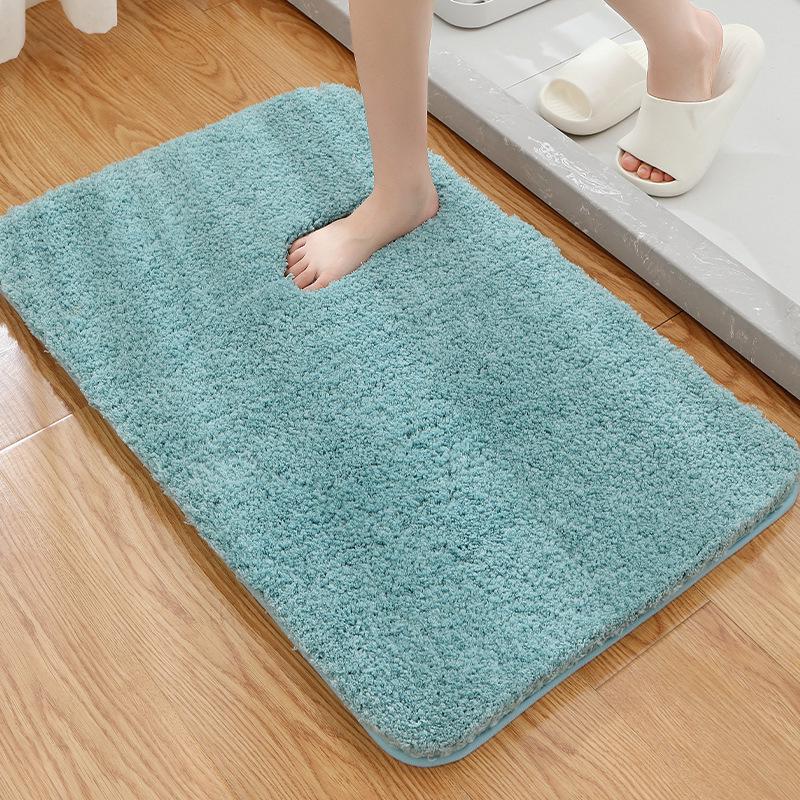 Non-slip Bathroom Door Mats: Quick-Drying, Absorbent Floor and Toilet Carpets