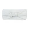 New baby headband headband, children's plain bow headscarf hair accessories, baby knotted headband.
