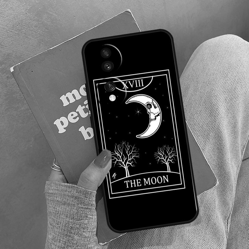 The Hermit Tarot Card Grim Horror Case For Honor Magic 5 6 7 8 Pro Cover For Honor 200 400 Lite 50 70 90 X8a X8b X9a X9b X9c