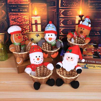 Christmas Candy Basket Tabletop Ornament for Children