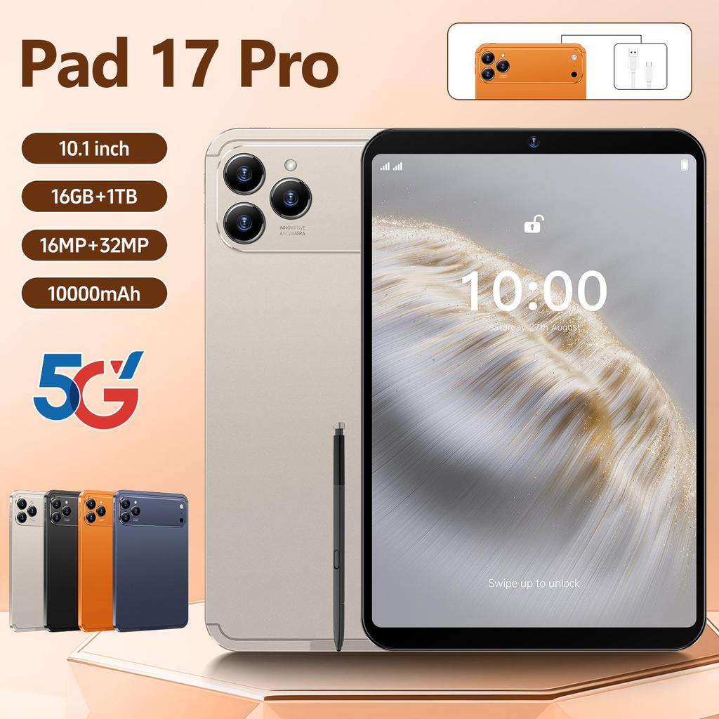 CrossPad 17 Pro Android Tablet - 12GB RAM, 512GB Storage, Large Screen