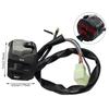 Universal Multi-Function Motorcycle Handlebar Switch Assembly for GSX Horn Headlight Electric Start Control Switch Replacement