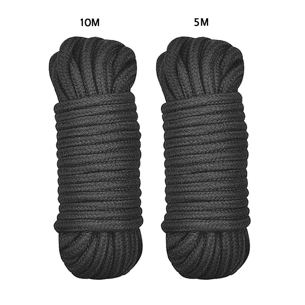 5/10m Adult Sexy Cotton Bondage Rope Fantasy Play Strap Restraint Fetish Sex Toy