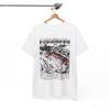 My Behavior Let Me Destroy Retro Japanese Frog T-shirt Casual Street Fashion Personality Art Aesthetic Short Sleeved Round Neck