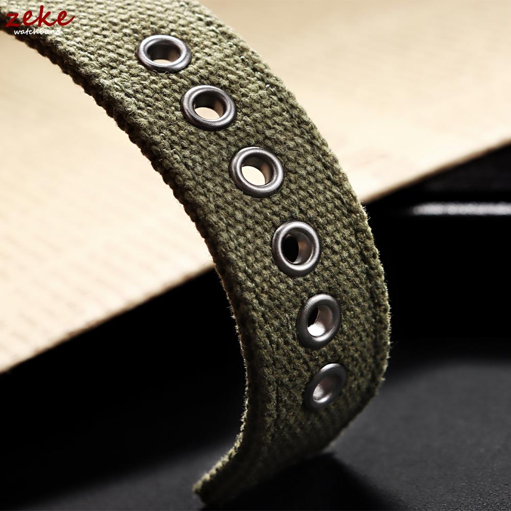 Curea de ceas din nailon cu nervuri, curea de ceas din nailon canvas 20mm 22mm 24mm pentru accesorii curea de ceas Omega pentru brățări curea de ceas militar