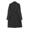 Brooks Brothers 100174602 OLMETEX Fabric Black Packable Balcony Coat Coat M blackUsed