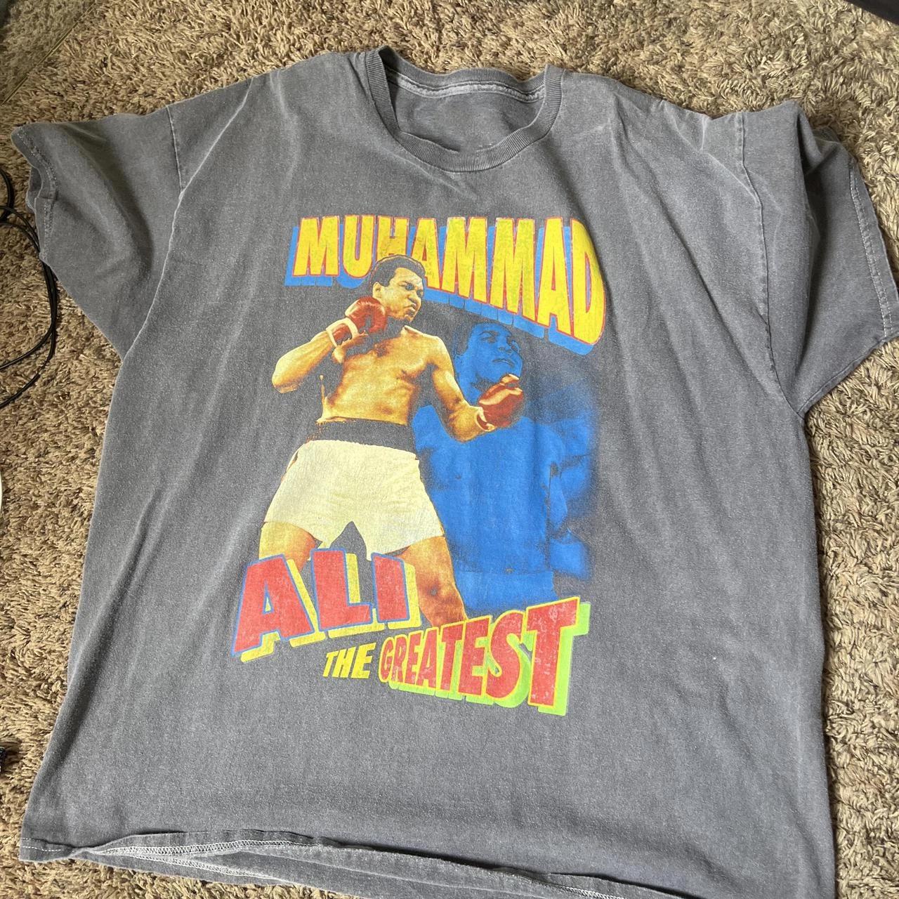 Muhammad Ali cotton t-shirt Chacoal 3XL