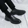 Brogues Style Men Shoes Business Casual Leather Shoes Moccasins Man Flats Shoes