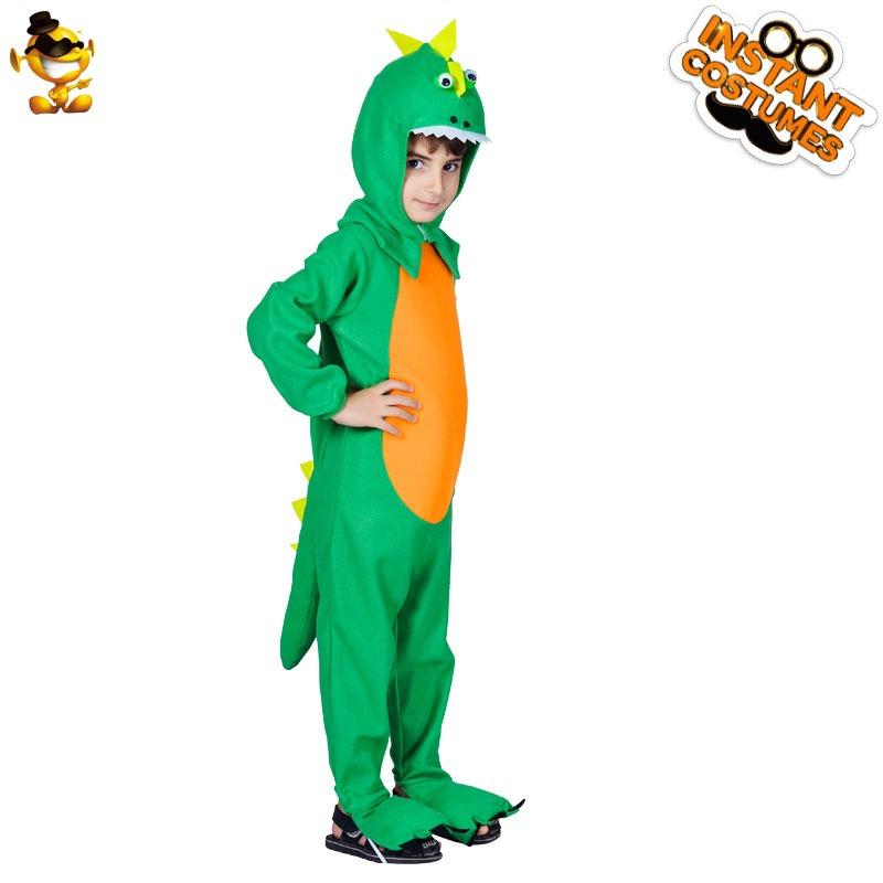 Halloween little boy children cute funny little dinosaur role-playing costumes, dinosaur stage performance costumes
