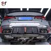 BMW 5 Series G30 G38 F90 Carbon Fiber Rear Lip Diffuser with Lights Body Kit