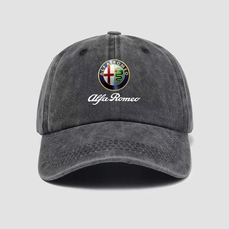 For Alfa Romeo ReQHub Caps Car Baseball Caps Outdoor Adjustable Casual Sunscreen Hat For Alfa Romeo Giulietta 159 147 156 166 Mito Giulia GT Stelv