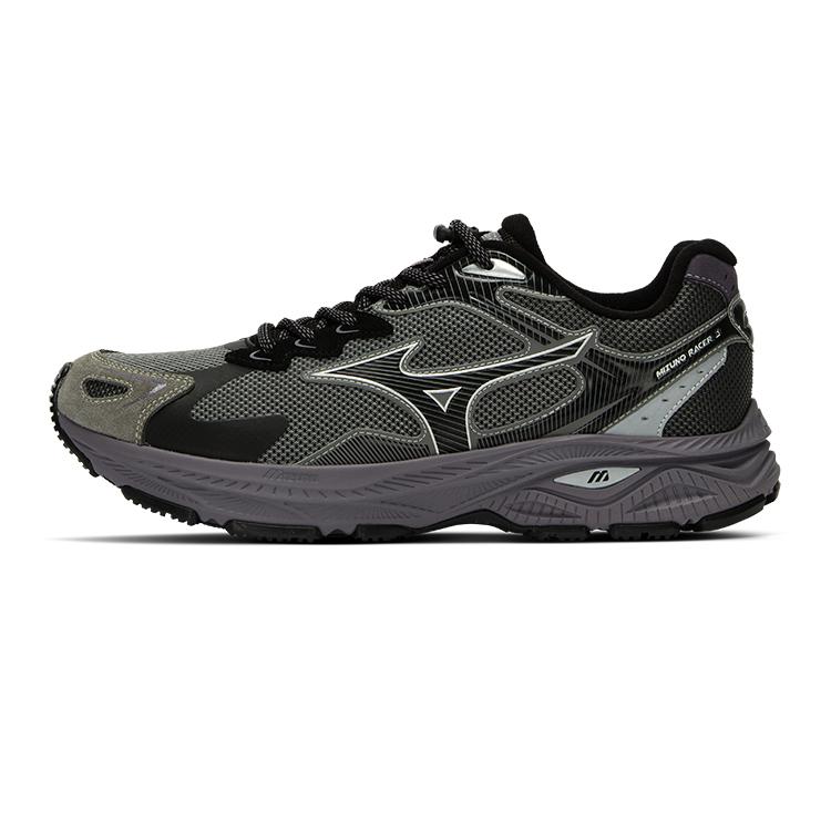 Mizuno Racer S Dark Grey Silver Unisex D1GH243503 40.5