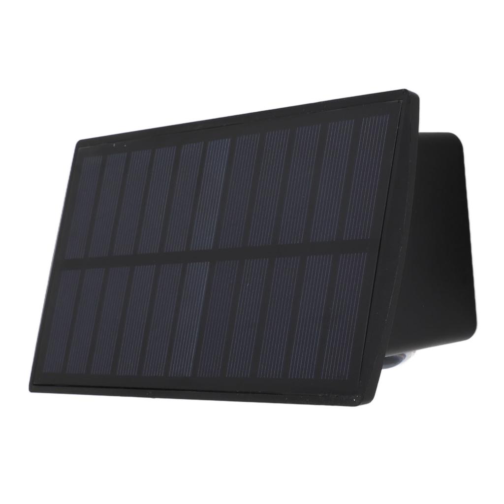 Solar Außenwandleuchten IP65 Wasserdicht Doppelköpfige Solarwandleuchte für Gartenstufen Warmes Licht