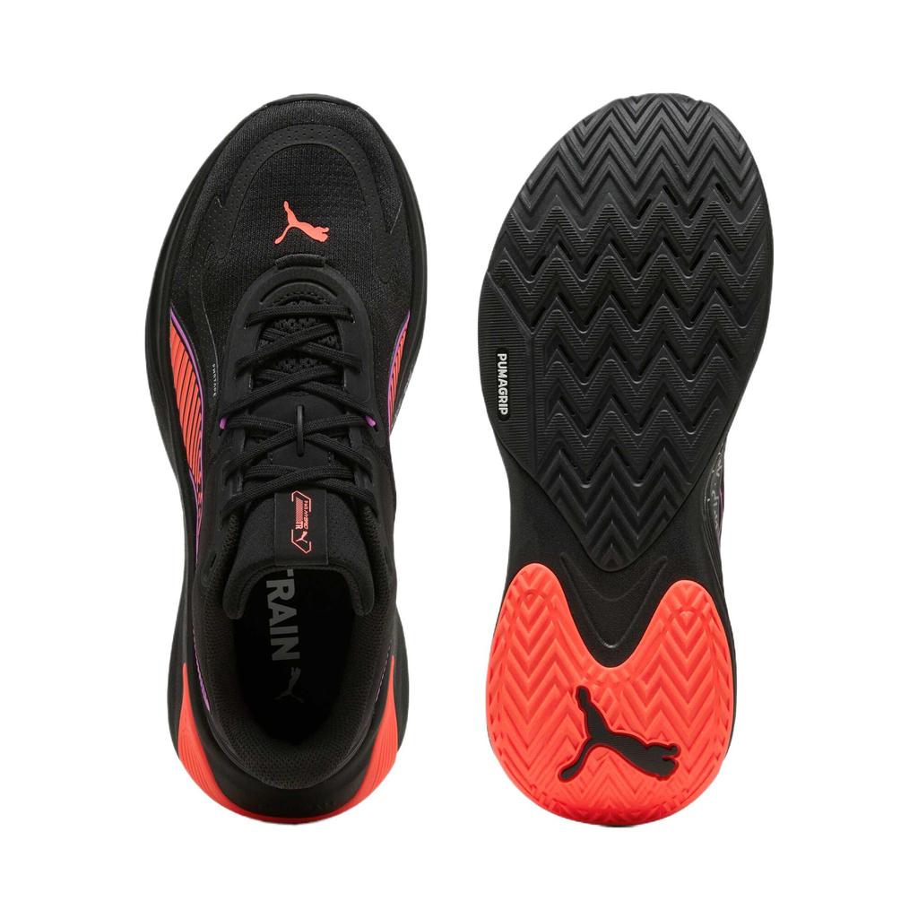 Puma Comfortable Durable Low-Top Training Shoes Unisex Sneaker Black 31028206
