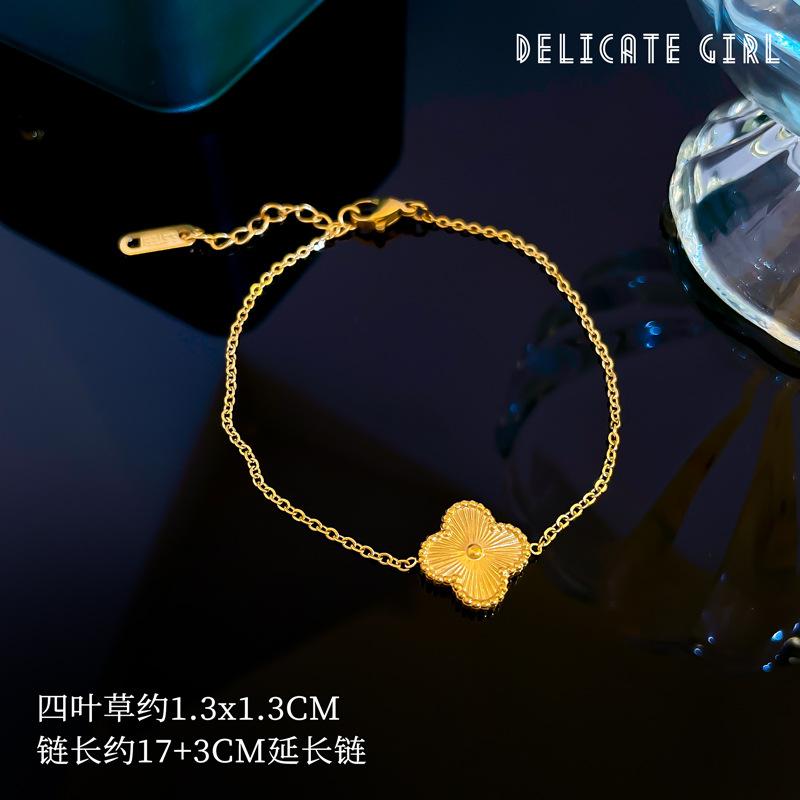 

Печь Счастливый Цветок Настоящее Золото Холодный Ветер Ожерелье Женская Ключичная Цепочка Аксессуары