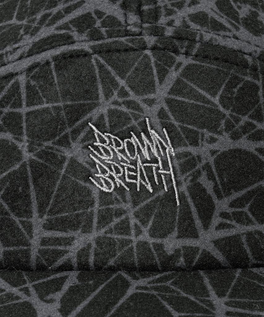 BROWNBREATH Sprawl Boucle Earflap Camp Cap - Black
