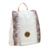 White Leather Crocodile Women Backpack 2024 New Large Capacity Commuter Travel Backpacks Multi-functional Shoulder School Bags