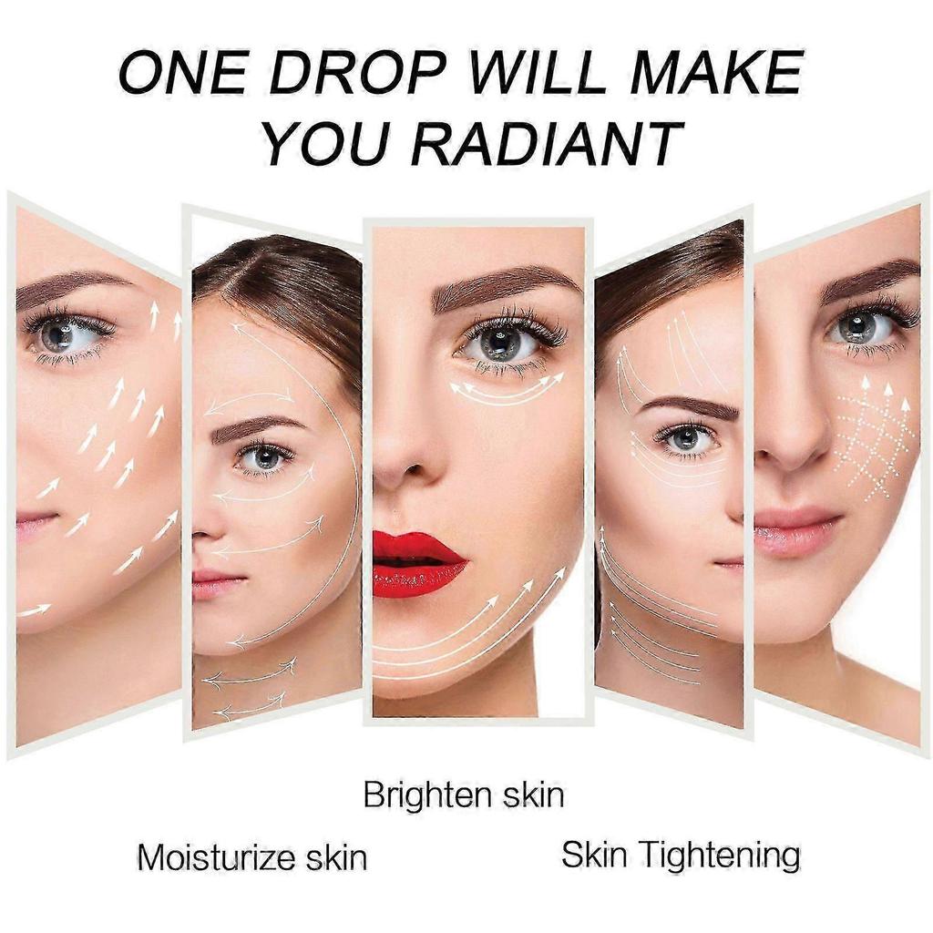 Vitamin C Face Serum with Hyaluronic Acid & Panthenol, Brightening Anti-Aging Serum, Antioxidant Hydrating Facial Treatment, 30ml