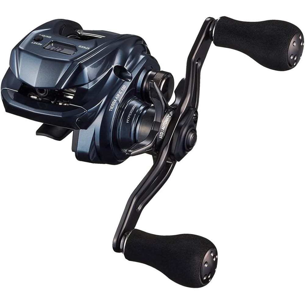 Daiwa Tierra Air IC 100HL Counter Bait Reel Lightweight High Performance Fishing Gear