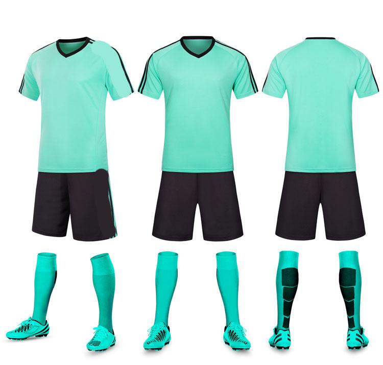 Soccer Uniform Sports Suit, Quick Dry, Breathable, Kids Soccer Game Training Team Uniform, Jersey