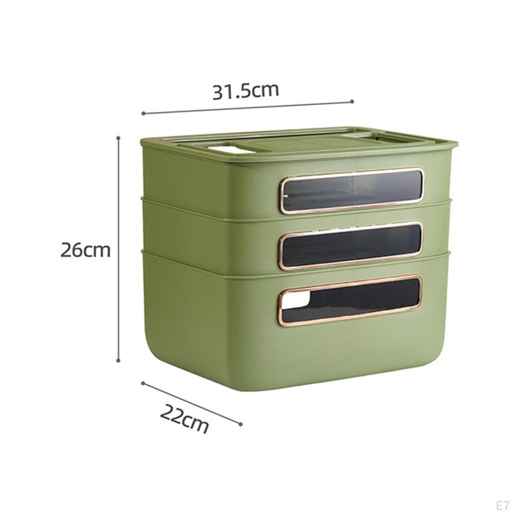 Storage Box Organizer Standing Socket Cover for Home Living Room Wires Computer