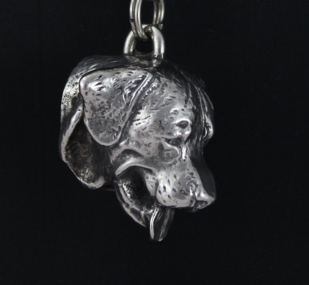 Rottweiler, Rott, Rottie – Necklace with dog, silver-plated pendant for dog fan | Art-Dog