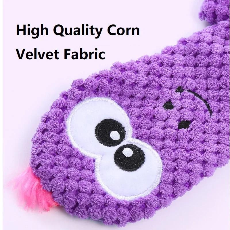 1pcs Plush Lizard Dog Toy Plush Cartoon Doll Teeth Cleaning Pet Products Animal Shape Bite Resistant Toy Cute Toy