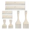 8Pcs Wooden Weaving Tool For Yarn Projects And Fiber Art Creations