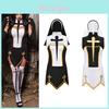 Seksowny Psotny Kostium Zakonnicy Wysokiej Jakości Czarna Przebranie Dla Kobiet Cosplay I Imprezy Halloweenowe