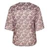 French Connection Womens/Ladies Elysian Floral Tie Neck Puff Sleeve Blouse