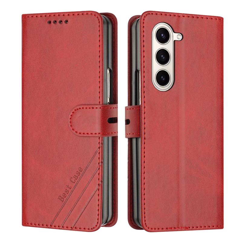 For Samsung Galaxy Z Fold 5 SM-F946B Case Leather Wallet Flip Book Cover for Samsung Z Fold5 Fold4 ZFold 3 5G Phone Case Funda
