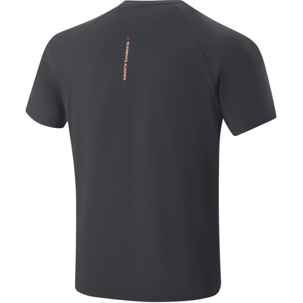 Li-Ning Ice Comfort Round Neck Short Sleeve T-Shirt Men Tops Black ATSU515-1