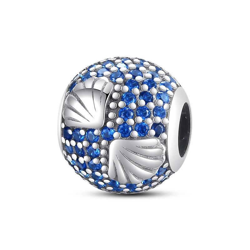 925 Silver Ocean Series Turtle Crab Charm Beads for 3mm Bracelet DIY Jewelry Making 100% Authentic