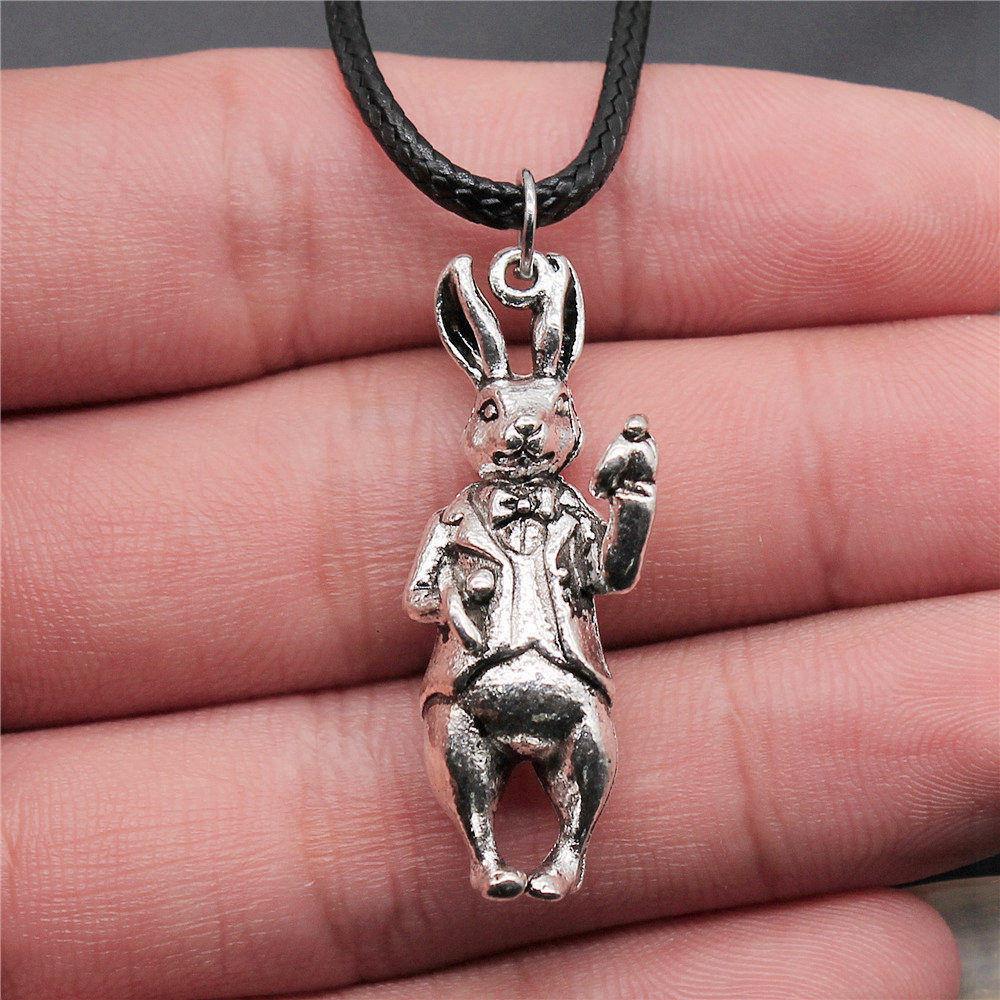 Animal Necklace Leather Chain 45cm Male Jewelry Evening Personalized Decorations