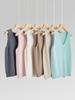Women's Stylish Hollow-Out Knit Camisole: Chic, Loose, Sleeveless Top for Layering or Outerwear