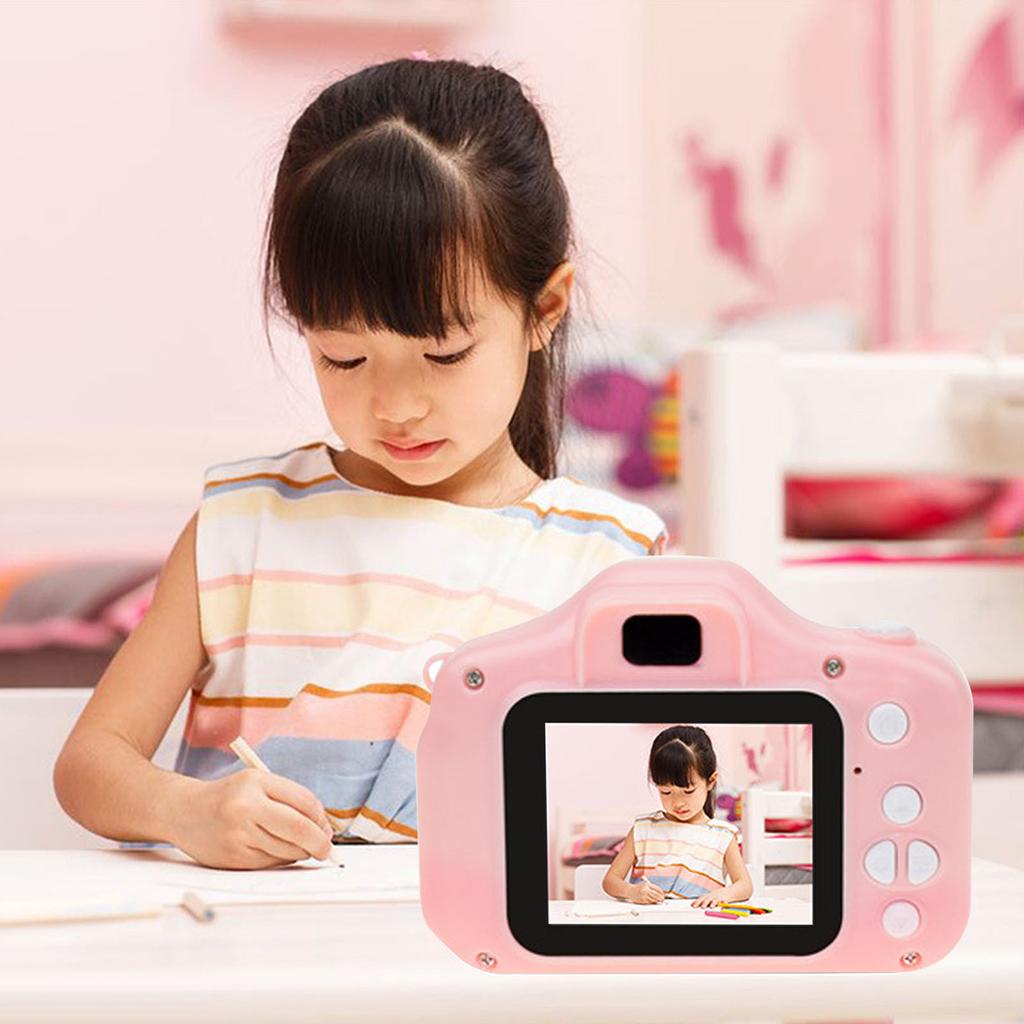 Kids Selfie Camera 8MP 1080P HD Digital Video Cameras with 8GB Memory Card Christmas Birthday Gifts for Toddler Boys