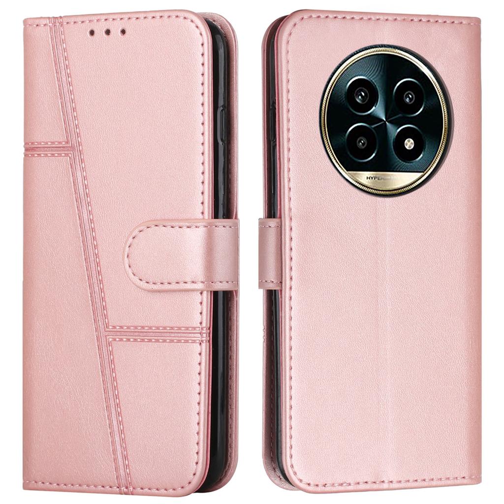 For Realme 13 Pro 5G (Global)/13 Pro+ 5G (Global) Case Stand Flip Protective Leather Phone Cover