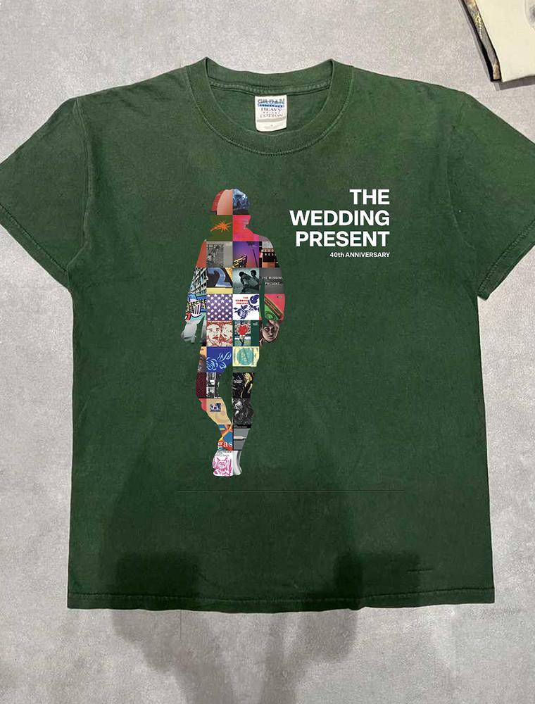 The Wedding Present Band 40th Anniversary Tour 2025 T Shirt Full Size S-5XL Unisex T-Shirt XXL
