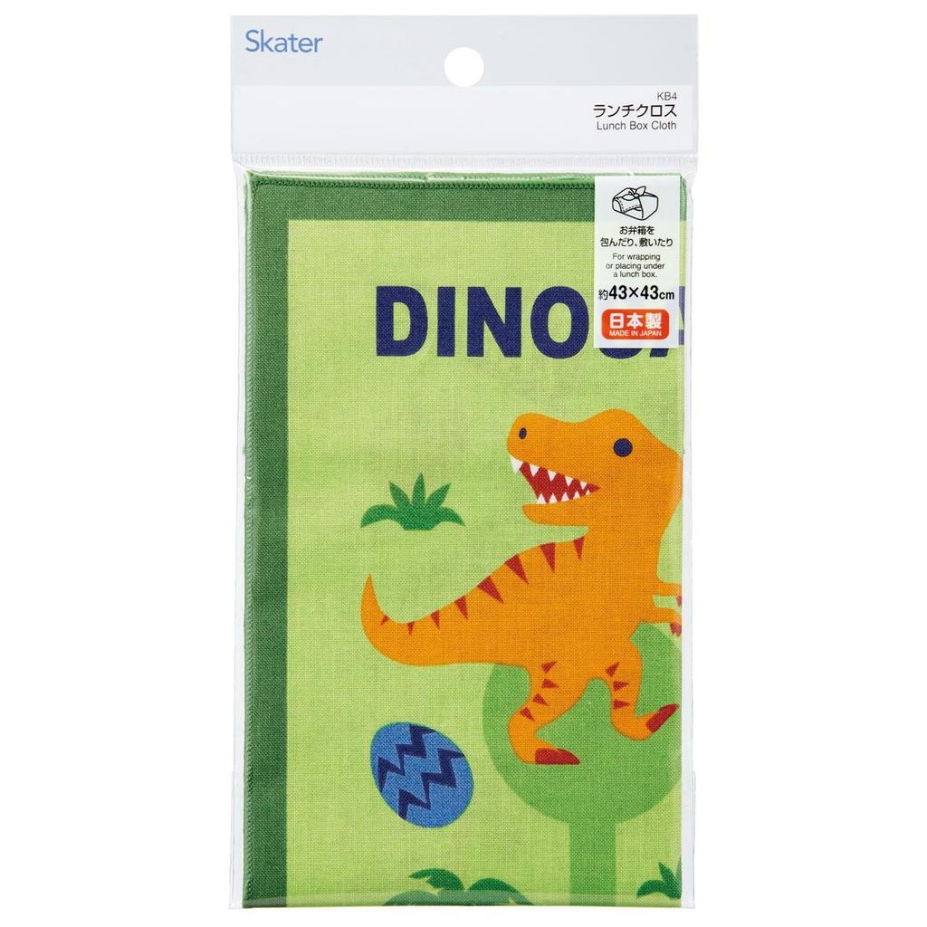 Skater Lunch Cloth Kids Bento Wrapping Cloth 43x43cm Made in Japan Dinosaurs Maze Pattern KB4-A