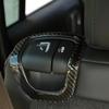 2 szt. Czarny Węgiel Listwa Wykończeniowa Przełącznika Tylnego Siedzenia Samochodowego dla Jeep Wrangler JL Gladiator JT 2018-2021 Akcesoria