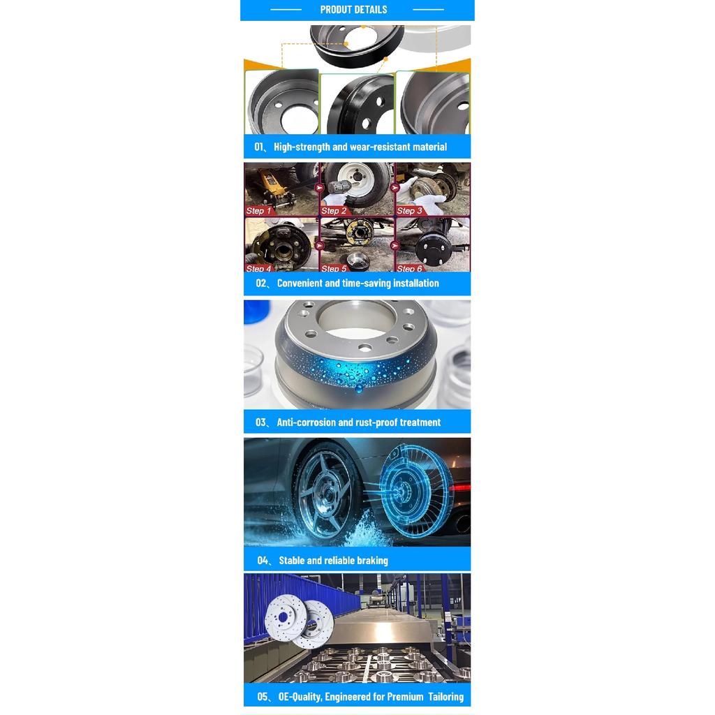 Wholesale Products Auto Parts Front Disc Brake Rotor Steel 13502051 Brake Disc Price 2piece For Chevrolet Opel VAUXHALL BUICK