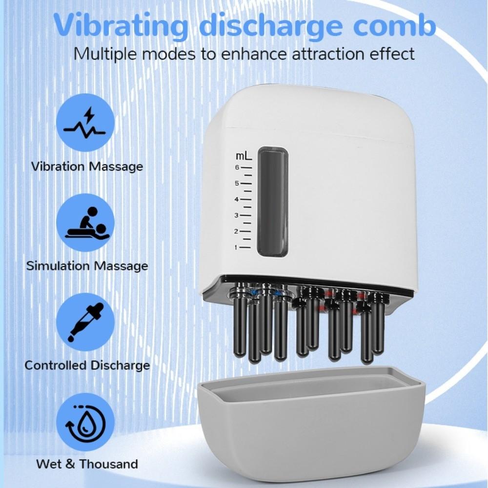 Hair Care Electric Head Scalp Massager Anti-Frizz Essential Oil Liquid Guide Massager Gift