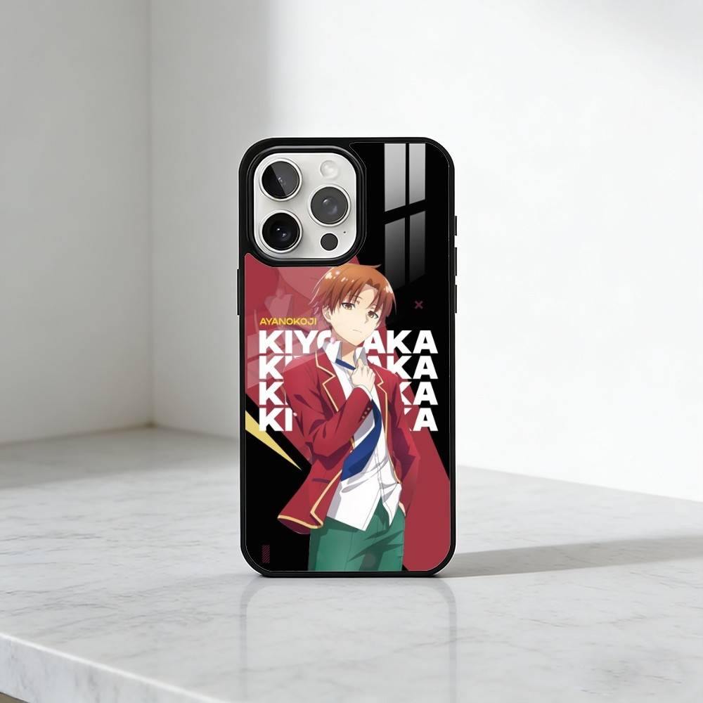 

Anime A-Ayanokoji kiyotaka Printed Phone Case For iPhone17,16,15,14,13 Plus,Pro Max Magnetic For Magsafe Wireless Charging iPhone11PRO