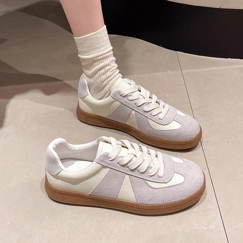 Shoes, German training shoes, women's retro platform white shoes, popular super fire Forrest Gump dad sports and leisure board shoes