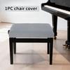 Dustproof Bench Protector Cover Elastic Chair Cover Piano Stool Cover For Home Makeup Stool Covers